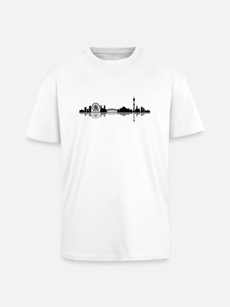 Skyline - Sydney - Oversized Heavyweight Unisex T-Shirt - Weiß