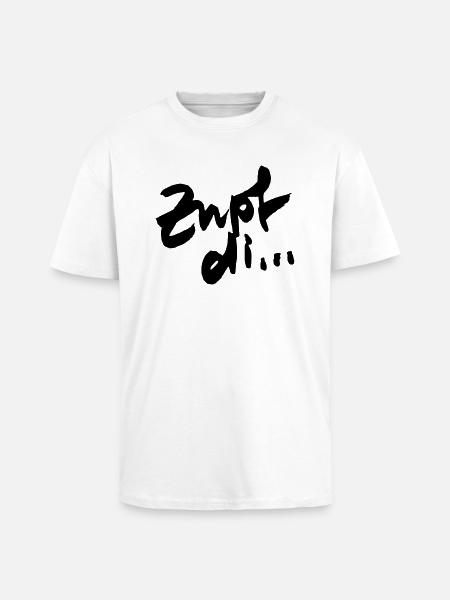 Zupf di... - Oversized Heavyweight Unisex T-Shirt - Weiß