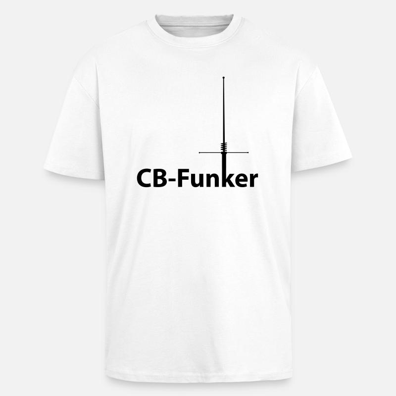 CB1 - Oversized Heavyweight Unisex T-Shirt - Weiß