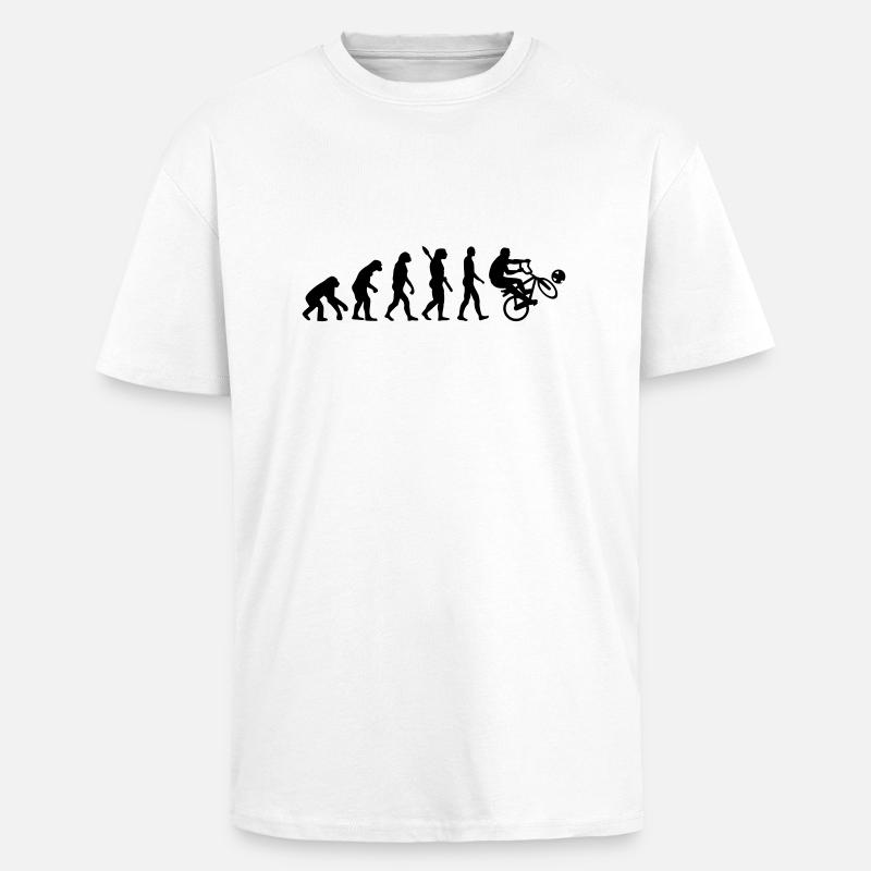 Radball - Oversized Heavyweight Unisex T-Shirt - Weiß
