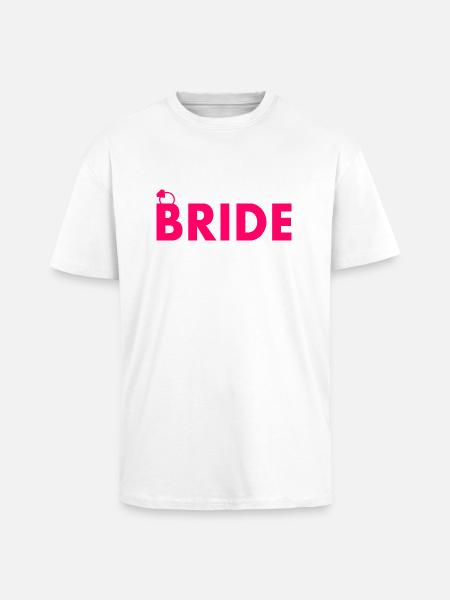 Bride - Oversized Heavyweight Unisex T-Shirt - Weiß