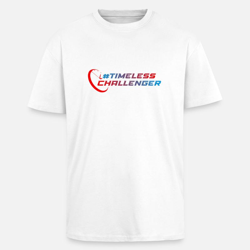 #timelesschallenger - Oversized Heavyweight Unisex T-Shirt - Weiß