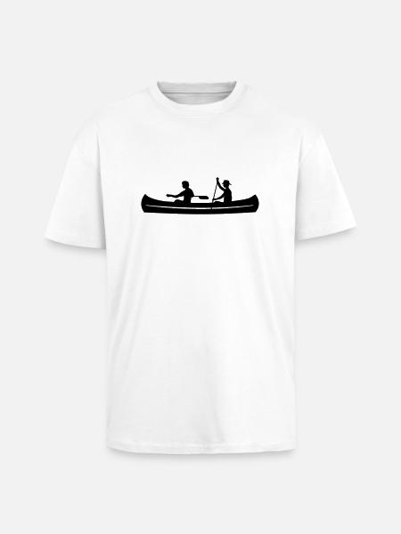 Sport - Kanu - Oversized Heavyweight Unisex T-Shirt - Weiß