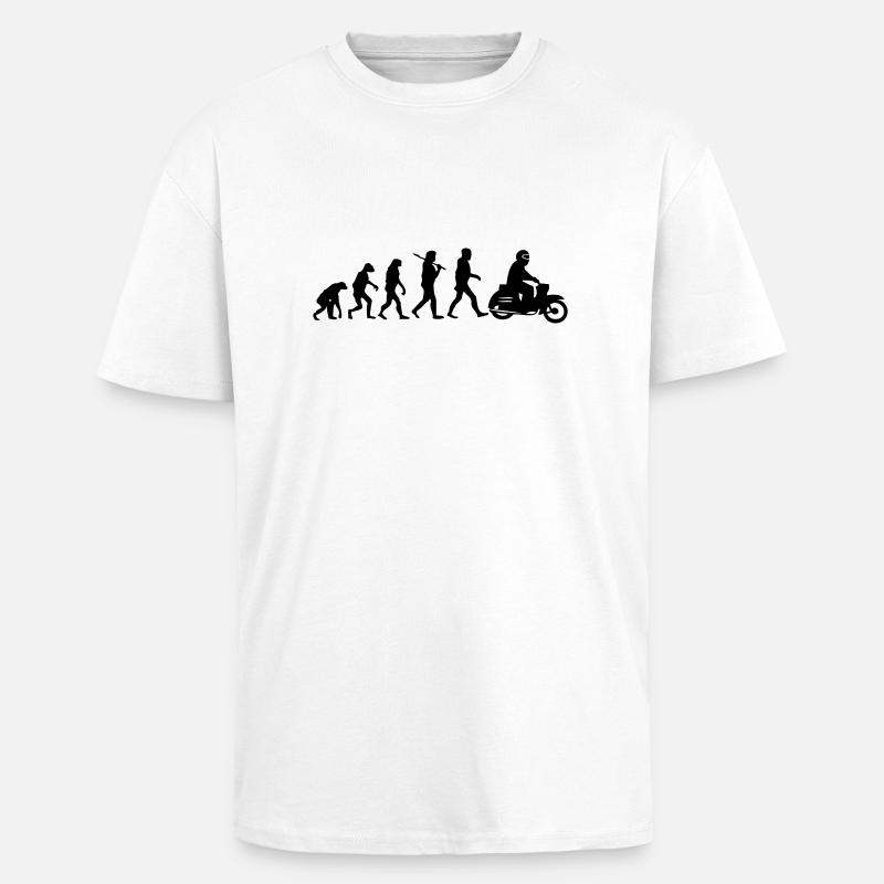 schwalbenevolution - Oversized Heavyweight Unisex T-Shirt - Weiß