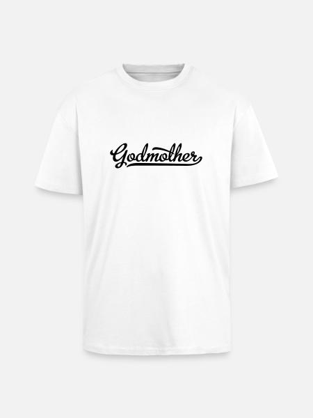 godmother - Unisex Oversized Heavyweight T-shirt - white