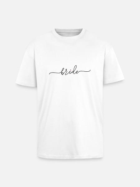 bride_babes_heart_1 - Oversized Heavyweight Unisex T-Shirt - Weiß