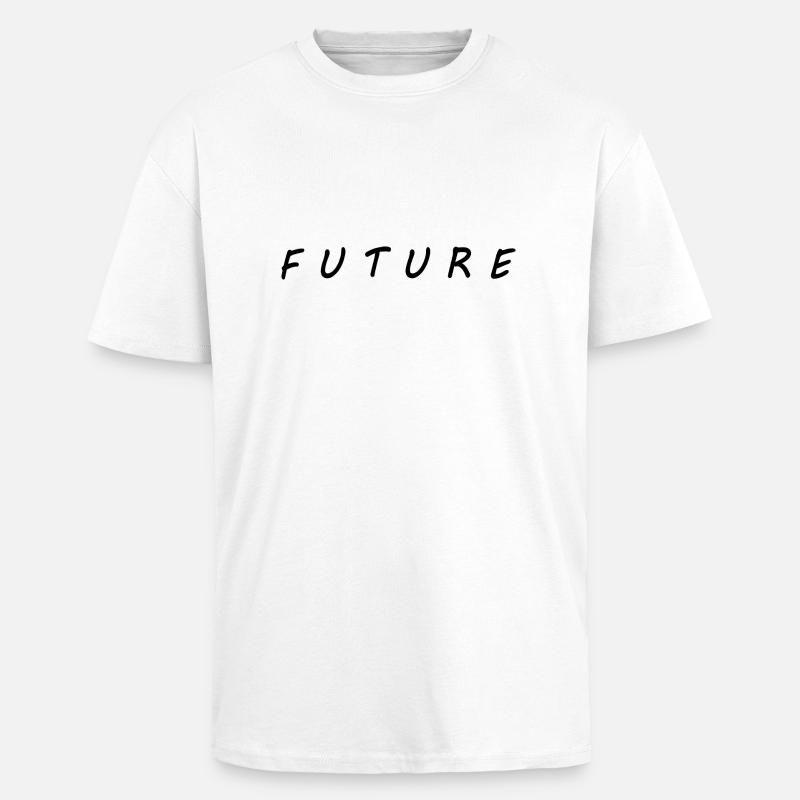 Future - Oversized Heavyweight Unisex T-Shirt - Weiß