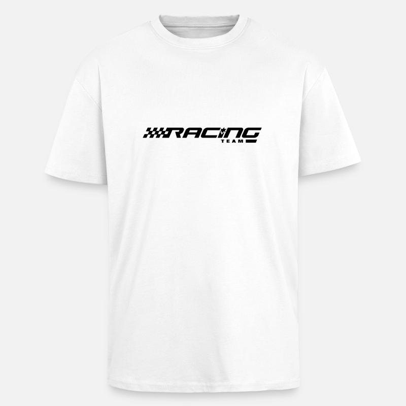 racing_team_1f1 - Oversized Heavyweight Unisex T-Shirt - Weiß