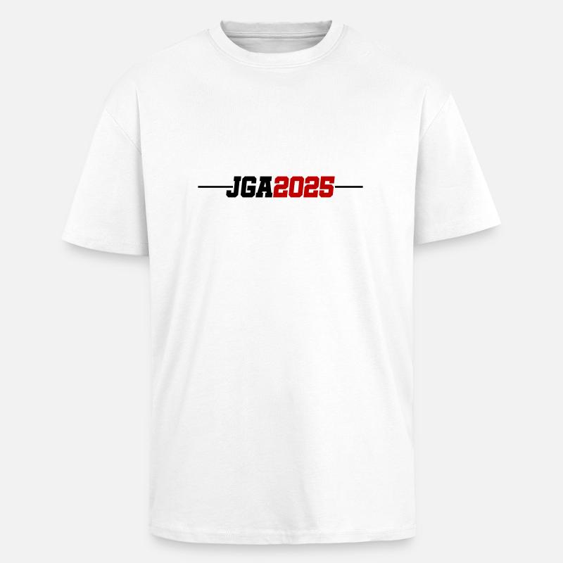 Jga 2025 - Oversized Heavyweight Unisex T-Shirt - Weiß