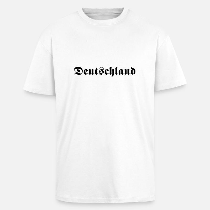 Germany - Unisex Oversized Heavyweight T-shirt - white