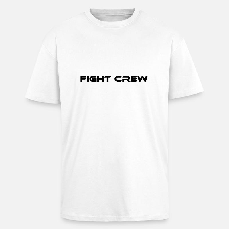 Fight Crew - Unisex Oversized Heavyweight T-shirt - white