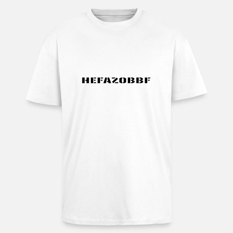 fellforst_hefazobbf - Oversized Heavyweight Unisex T-Shirt - Weiß