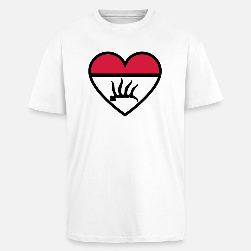 gp - Oversized Heavyweight Unisex T-Shirt - Weiß
