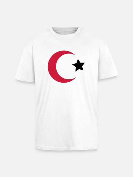 türkei - Oversized Heavyweight Unisex T-Shirt - Weiß