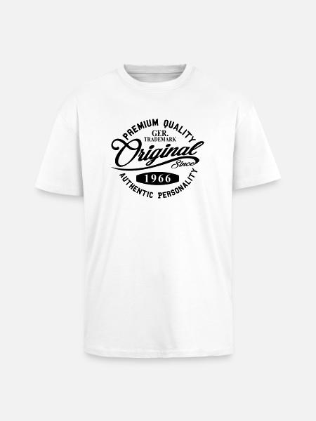 Original Since 1966 - Oversized Heavyweight Unisex T-Shirt - Weiß