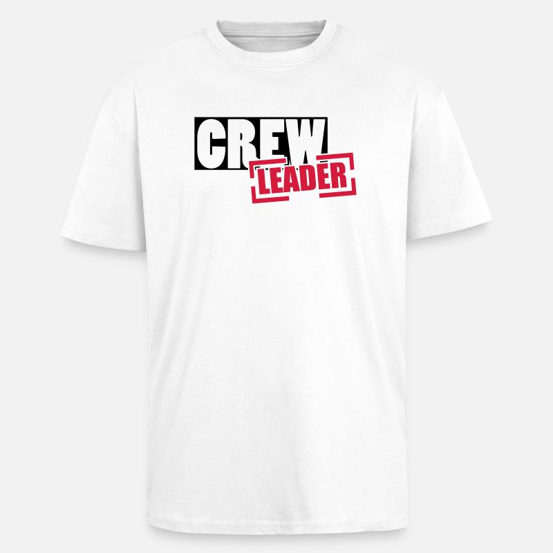 crew - Oversized Heavyweight Unisex T-Shirt - Weiß