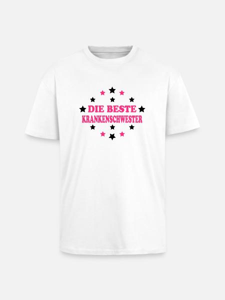 Doktor / Arzt / KRANKENSCHWESTER / physio / - Unisex Oversized Heavyweight T-shirt - white