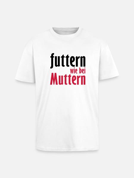 eating like nuts - Unisex Oversized Heavyweight T-shirt - white