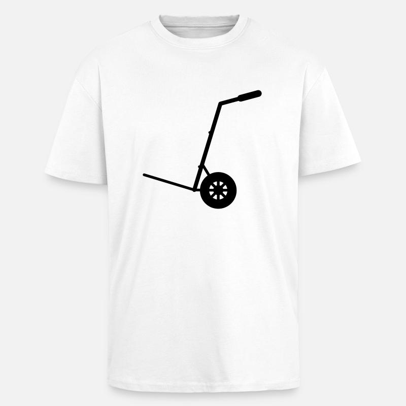 Sackkarre - Oversized Heavyweight Unisex T-Shirt - Weiß