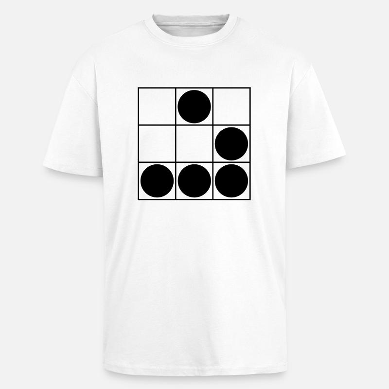 Hacker - Oversized Heavyweight Unisex T-Shirt - Weiß