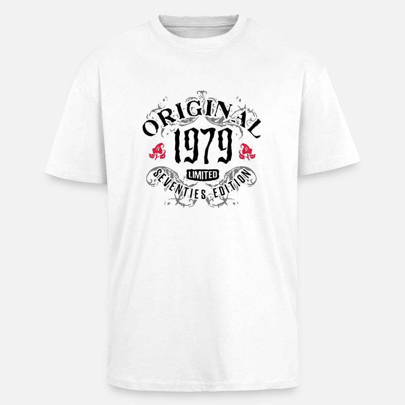 Goth 1979 - Oversized Heavyweight Unisex T-Shirt - Weiß