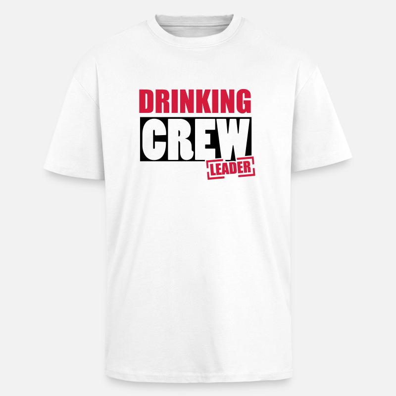 crew - Oversized Heavyweight Unisex T-Shirt - Weiß