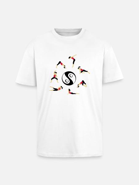 Deepwork - Oversized Heavyweight Unisex T-Shirt - Weiß
