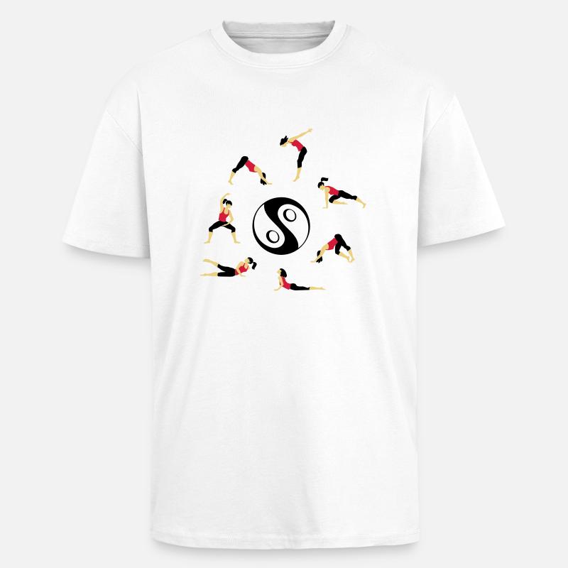 Deepwork - Oversized Heavyweight Unisex T-Shirt - Weiß