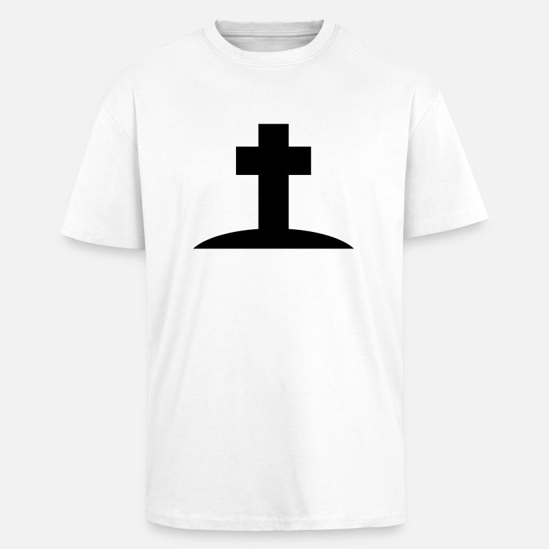 grab - Oversized Heavyweight Unisex T-Shirt - Weiß