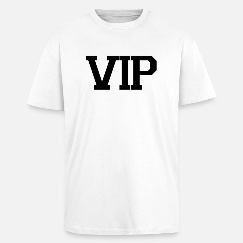 VIP - Oversized Heavyweight Unisex T-Shirt - Weiß