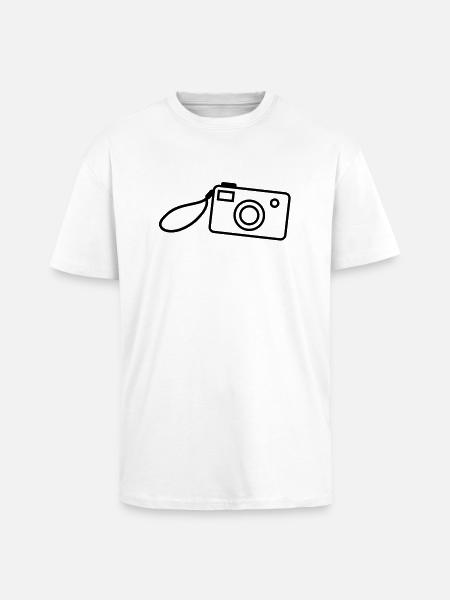 kamera_f1 - Unisex Oversized Heavyweight T-shirt - white