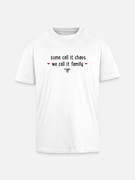 FAMILY - Unisex Oversized Heavyweight T-shirt - white