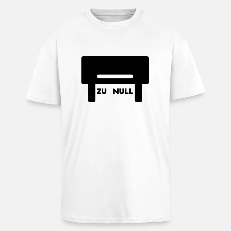 tischkicker kicker - Oversized Heavyweight Unisex T-Shirt - Weiß
