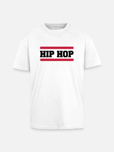 hip_hop - Oversized Heavyweight Unisex T-Shirt - Weiß