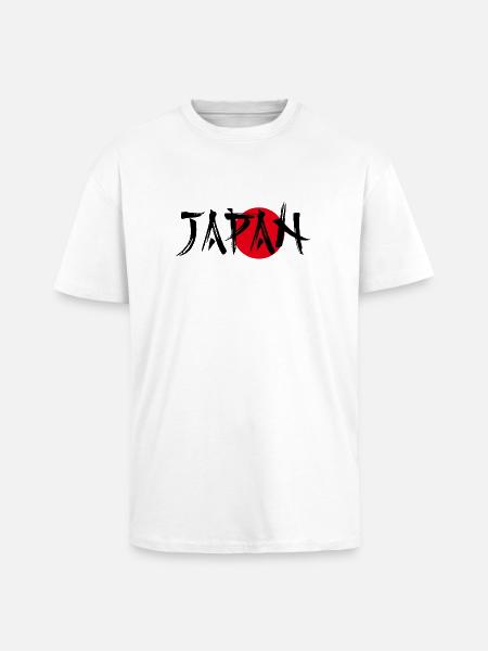 JAPAN - Unisex Oversized Heavyweight T-shirt - white