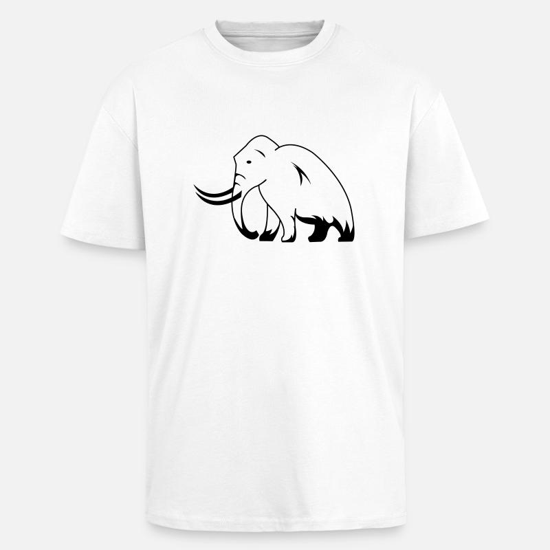 mammut - Oversized Heavyweight Unisex T-Shirt - Weiß