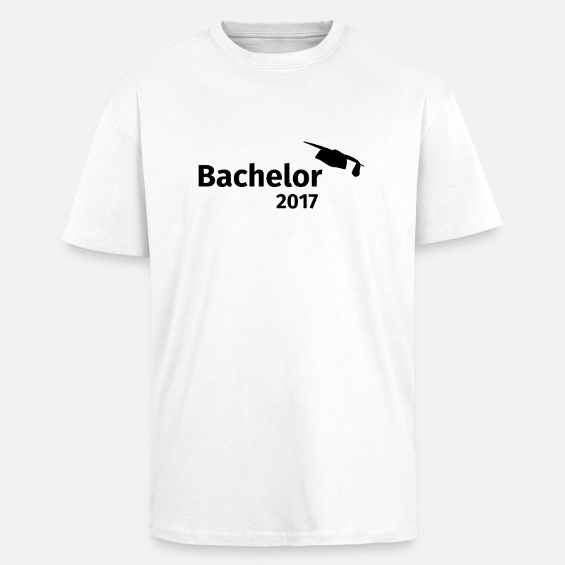 Bachelor 2017 - T-shirt unisexe oversize épais - blanc
