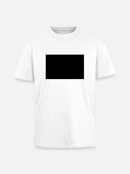 Flagge Bayern Rauten - Oversized Heavyweight Unisex T-Shirt - Weiß