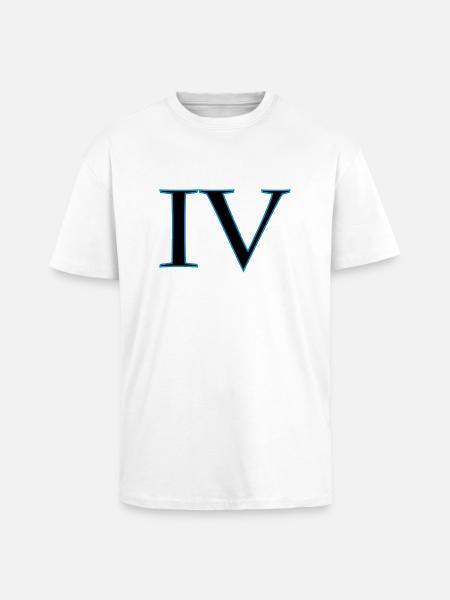 roman4 - Unisex Oversized Heavyweight T-shirt - white