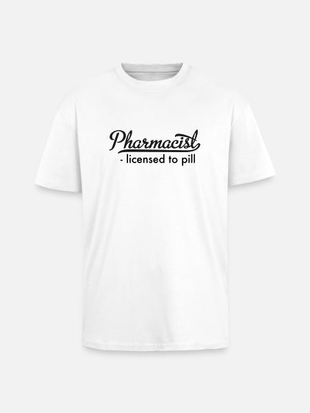 Pharmacist - Unisex Oversized Heavyweight T-shirt - white