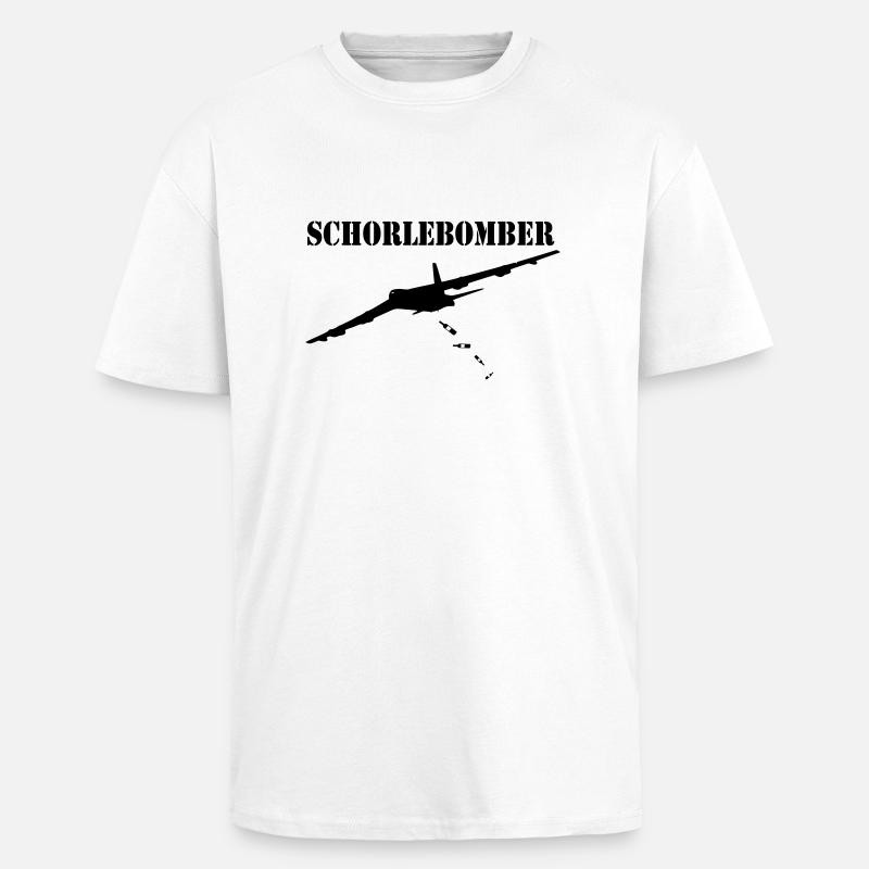 Schorlebomber - Oversized Heavyweight Unisex T-Shirt - Weiß