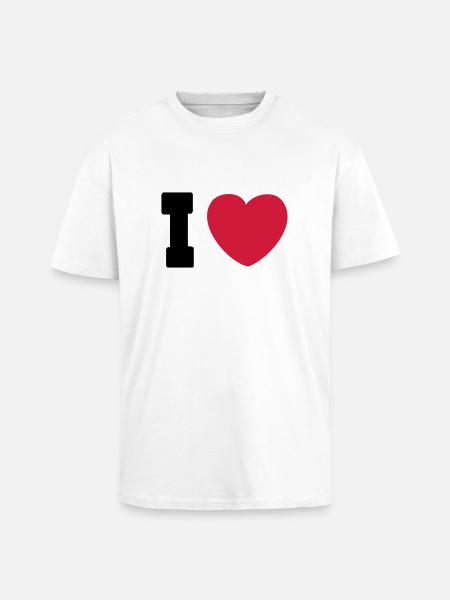 2009_08_23_ilove_78skate_2c - Unisex Oversized Heavyweight T-shirt - white