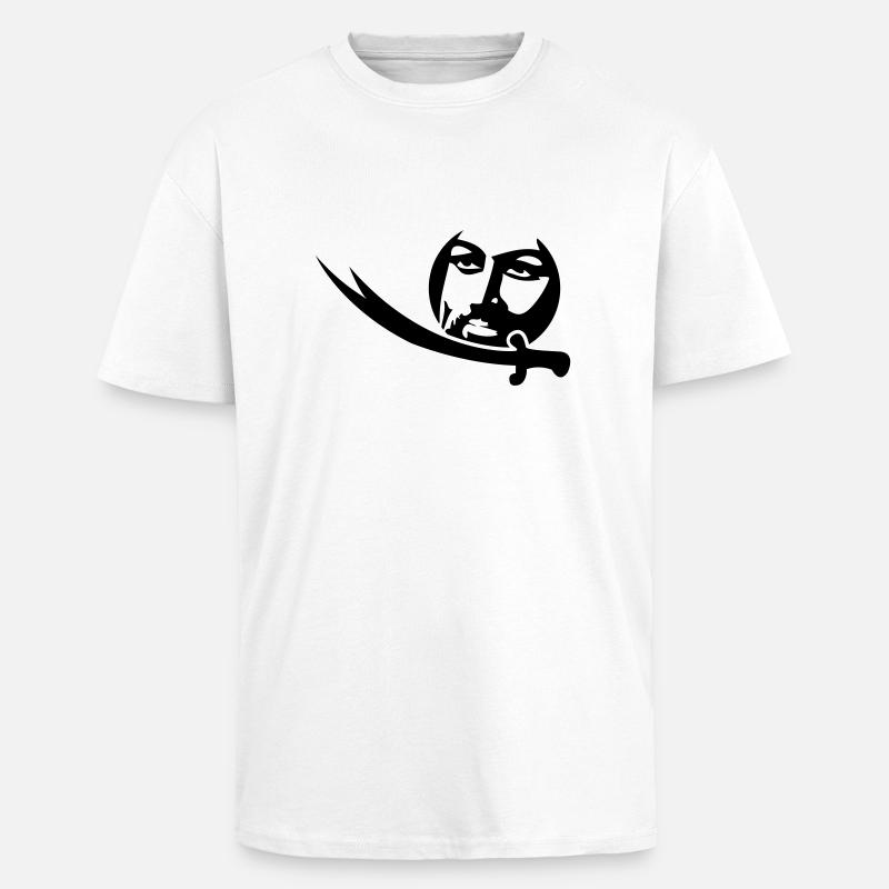 Hz Ali - Alevi - T-shirt unisexe oversize épais - blanc