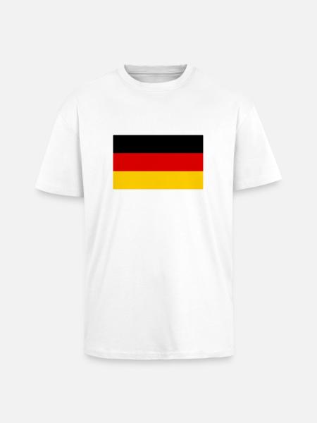 deutschland - Unisex Oversized Heavyweight T-shirt - white