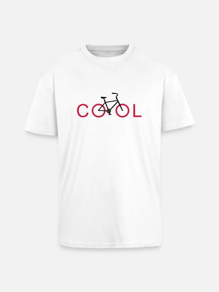 cool fahrrad - Oversized Heavyweight Unisex T-Shirt - Weiß