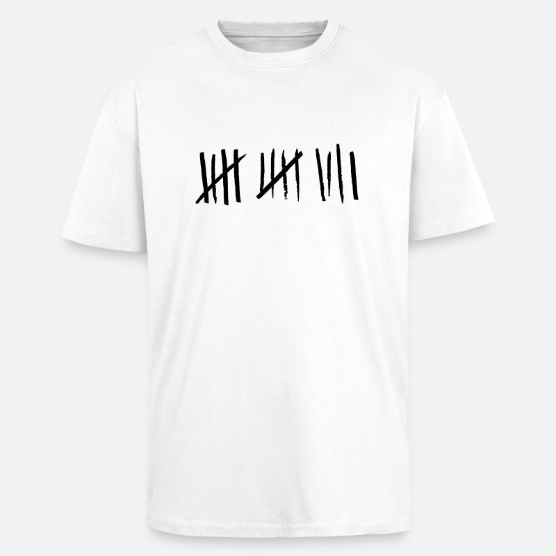 Einer geht noch... - Oversized Heavyweight Unisex T-Shirt - Weiß