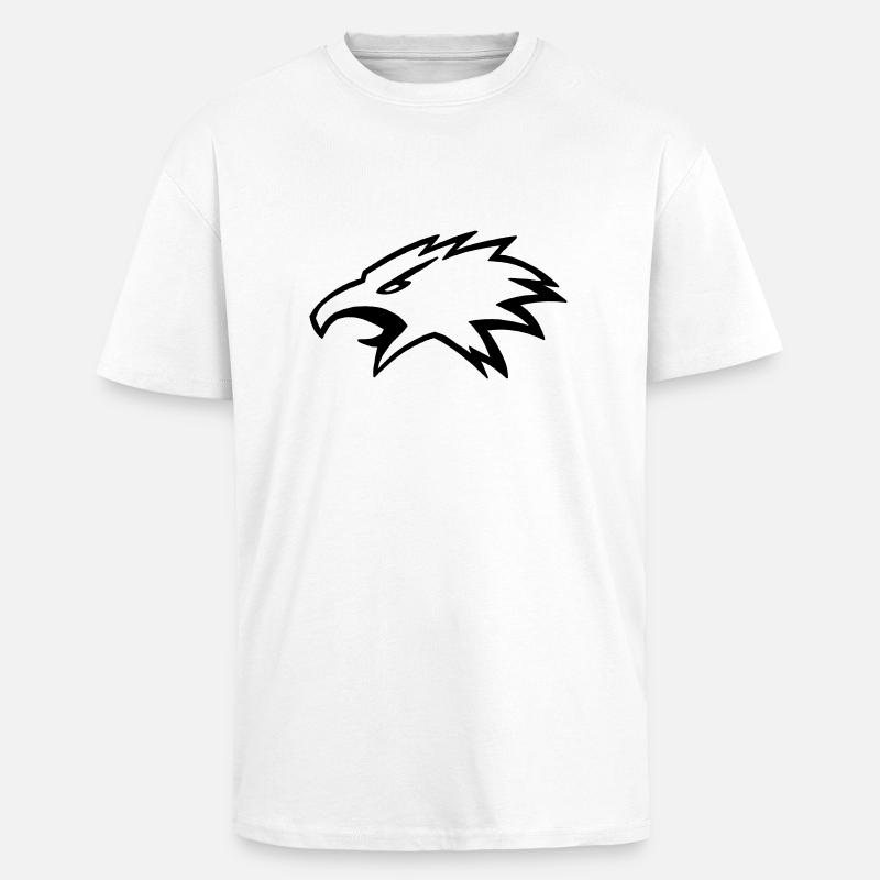 Victory Eagle - Oversized Heavyweight Unisex T-Shirt - Weiß
