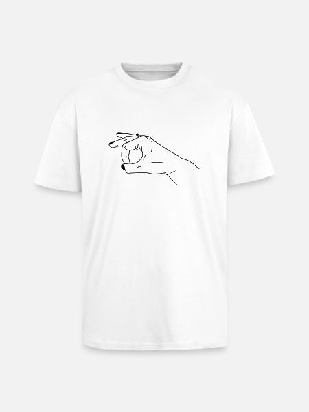 reingeschaut - Oversized Heavyweight Unisex T-Shirt - Weiß