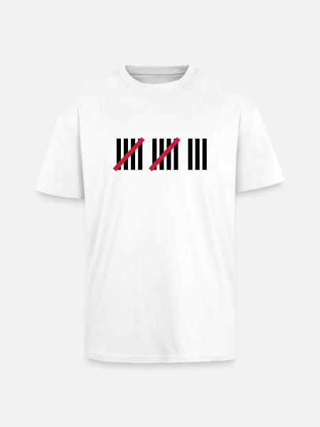 13th Birthday - Unisex Oversized Heavyweight T-shirt - white