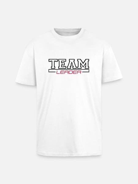 team leader - Unisex Oversized Heavyweight T-shirt - white